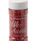 EDIBLE ACCENTS RED SEQUINS - Confectionery Accents, Gluten Free, Egg Free, Nuts Free, Kosher, Fancy Sprinkles Medley Mix, For Ba