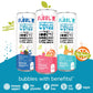 Bubblr Sparkling Water, 3 Flavors with Natural Caffeine, 12 Fl Oz Cans, Pack of 12, 0 Sugar, Antioxidants