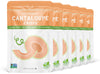 Natures Turn Freeze-Dried Fruit Snacks, Cantaloupe Crisps, Pack Of 6 (1.2 Oz Each)