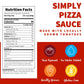 Dei Fratelli Simply Pizza Sauce - No Sugar Added (8 Pack)