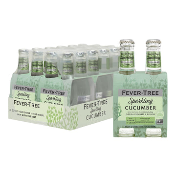 Fever-Tree Cucumber Tonic Water - Premium Mixer - 6.77 Fl Oz (Pack of 24)