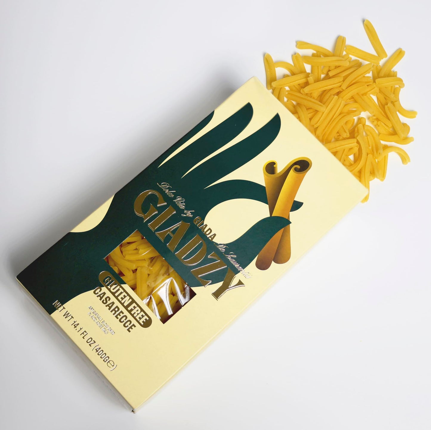 Giadzy By Giada De Laurentiis 3 Pack Gluten Free Variety Pasta - Includes Caserecce, Taccole & Mezzi Rigatoni- Made In Italy, Ar