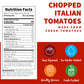 Dei Fratelli Chopped Italian Tomatoes with Herbs and Olive Oil - Vine-Ripened - Non GMO, Gluten-Free (28 oz. Cans, 6 pack)