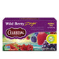 Celestial Seasonings Wild Berry Zinger Herbal Tea, Caffeine Free, 20 Tea Bags, 20 Count
