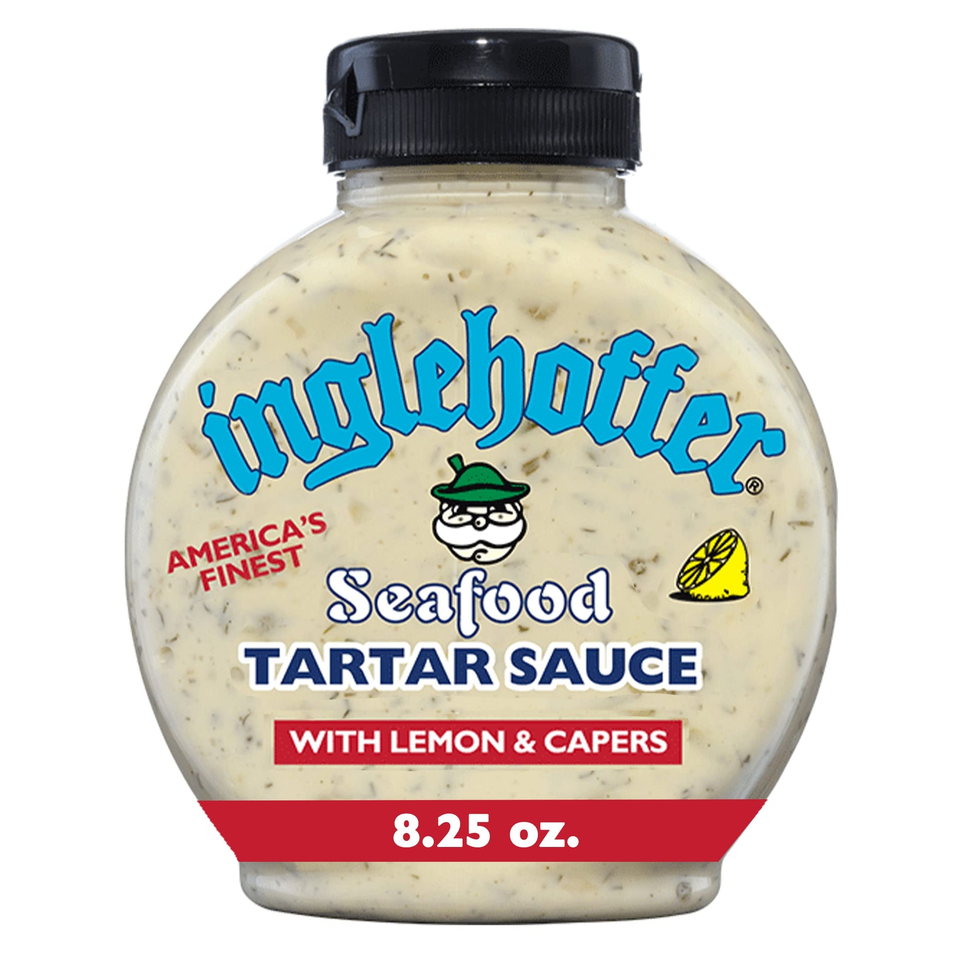 INGLEHOFFER Seafood Tartar Sauce, 8.25 Oz Squeeze Bottle, Pack of 1
