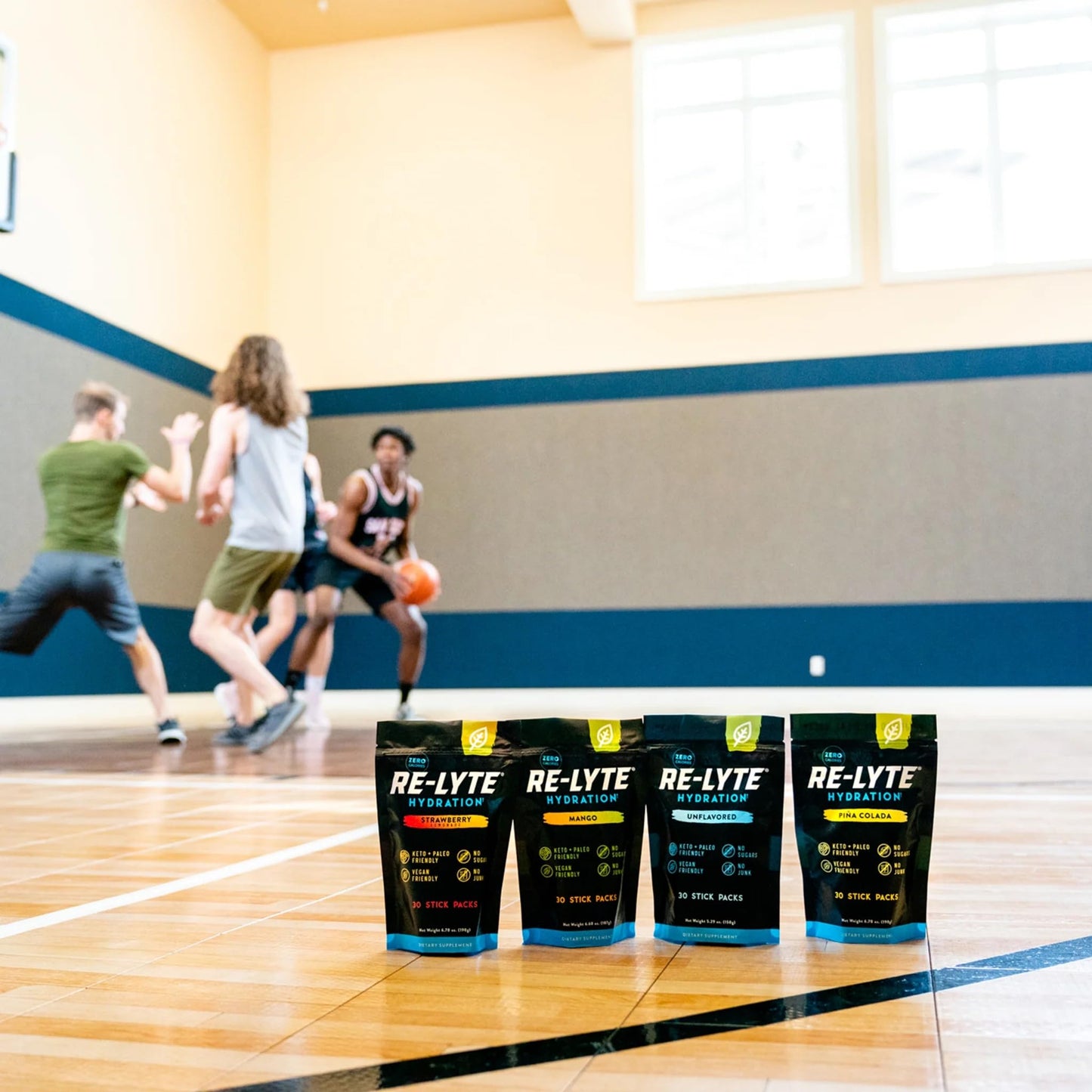 REDMOND Re-Lyte Electrolyte Drink Mix (Lemon Lime), 30 Stick Packs