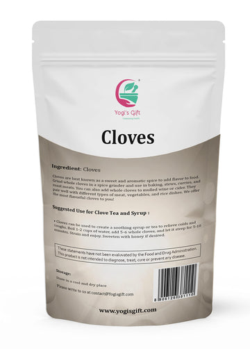 Cloves Whole 1 LB | Premium Quality Cloves | Handpicked | Perfect for Cooking, Smoothies, Pomander Balls & Tea | Enhance Your Di