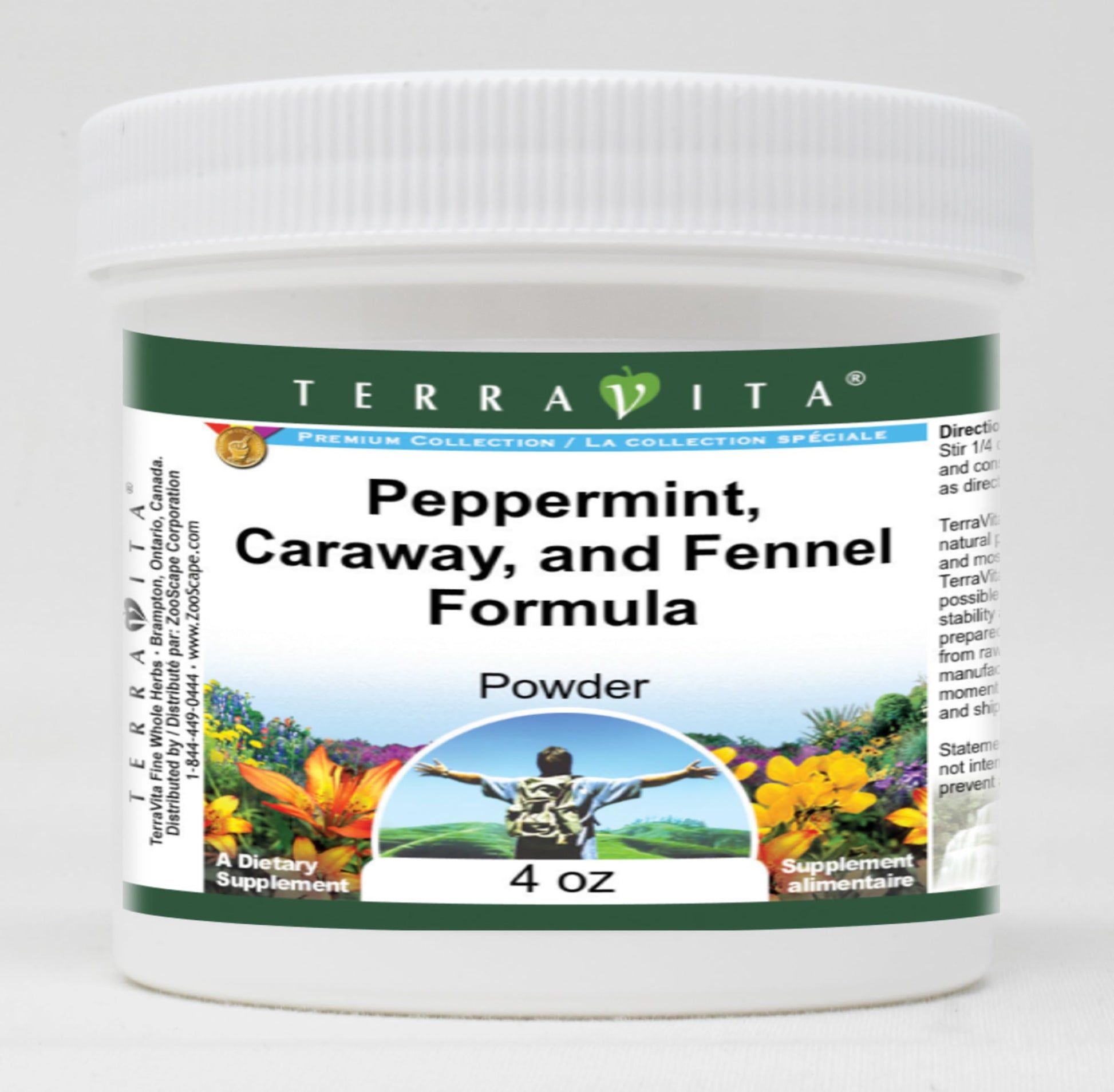 Peppermint, Caraway, and Fennel Formula Powder (4 oz, ZIN: 517188)