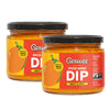 Growee Vegan Mango Dip - Chutney Style (2 Pack) |Gluten Free & Nut-Free | Plant-Based, Non-GMO Queso Alternative - Dairy-Free Su