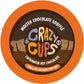 Crazy Cups Caffeinated Hot Chocolate Pods, 22 Count, Coffee Substitute for Keurig K Cups, Molten Chocolate Souffle Flavor