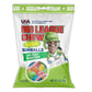 Big League Chew Sour Gumballs Pack of 12 Bags, 3oz Each, Assorted Bright Colors