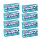 Freedent Gum Plen T Packs, Spearmint Flavor, 15 Count (Pack of 8)