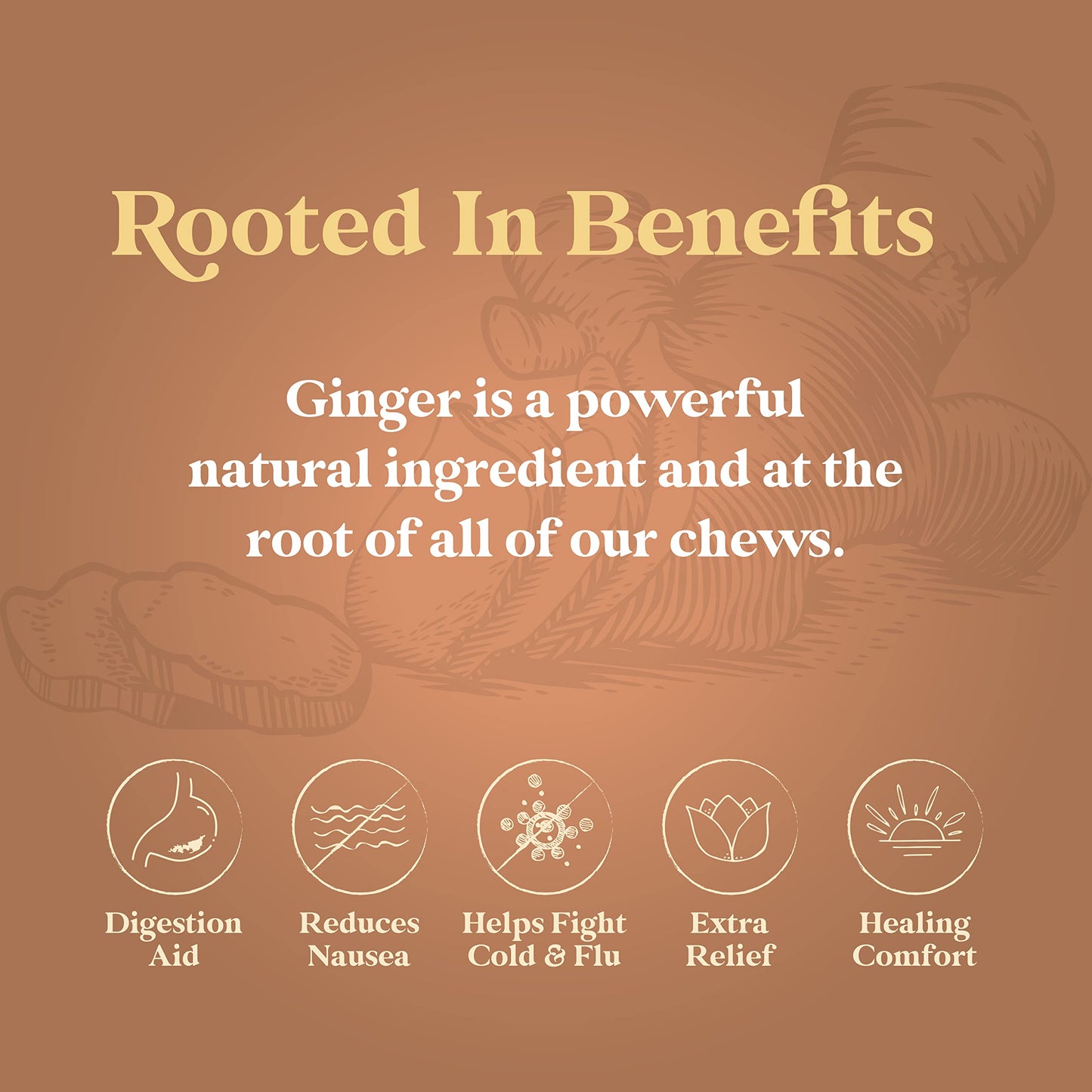 CHIMES ORIGINAL Ginger Chews - Premium Natural Chewy Ginger Candy, 1 Pound (16 OZ), Individually Wrapped, Perfect for Snacking