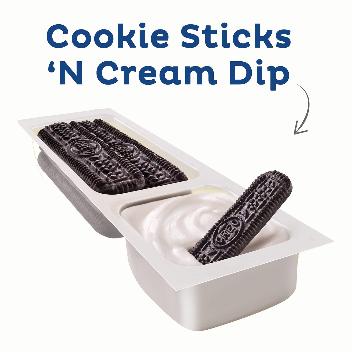 Handi-Snacks OREO Cookie Sticks N Creme Dip Snack Packs, 20 Snack Packs