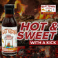Lems Meat Varnish Hot BBQ Marinade - Gluten Free Spicy BBQ Sauce for Meat & Chicken - 12 oz Bottle
