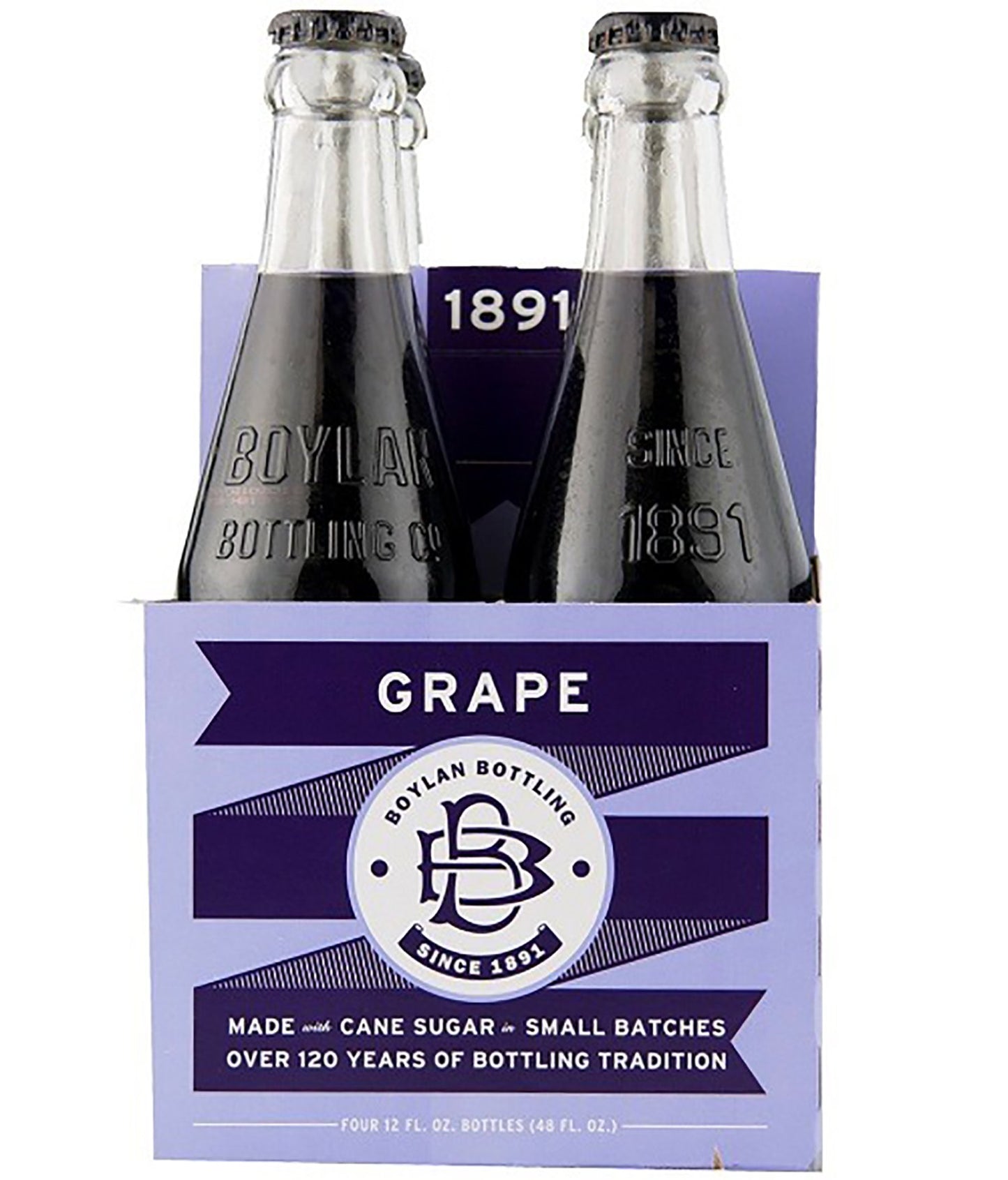 Boylan Grape Soda, 12 Fl Oz, 12 Count
