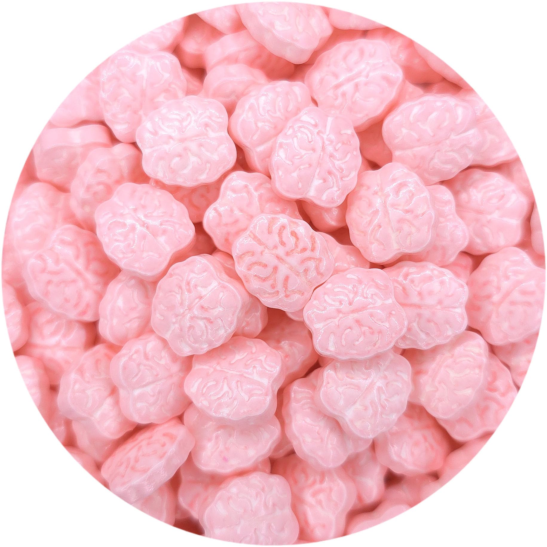 NCS Zombie Brains Edible Candy Cake Toppers, 8 ounces