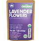 Lavender Tea 1Lb (16Oz) 100% Certified Organic| Lavender Flowers Dried | Loose Lavender Tea| Perfect For Tea, Baking, Lemonade, Diy Beauty, Sachets & Fresh Fragrance | 100% Raw Albanian Harvest |