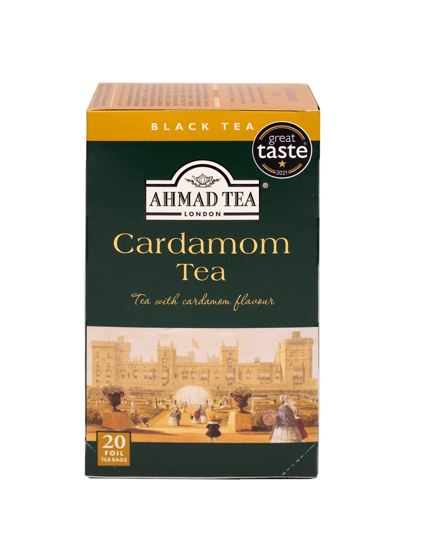 Ahmad Tea Cardamom Tea, 20 Count (Pack of 6)