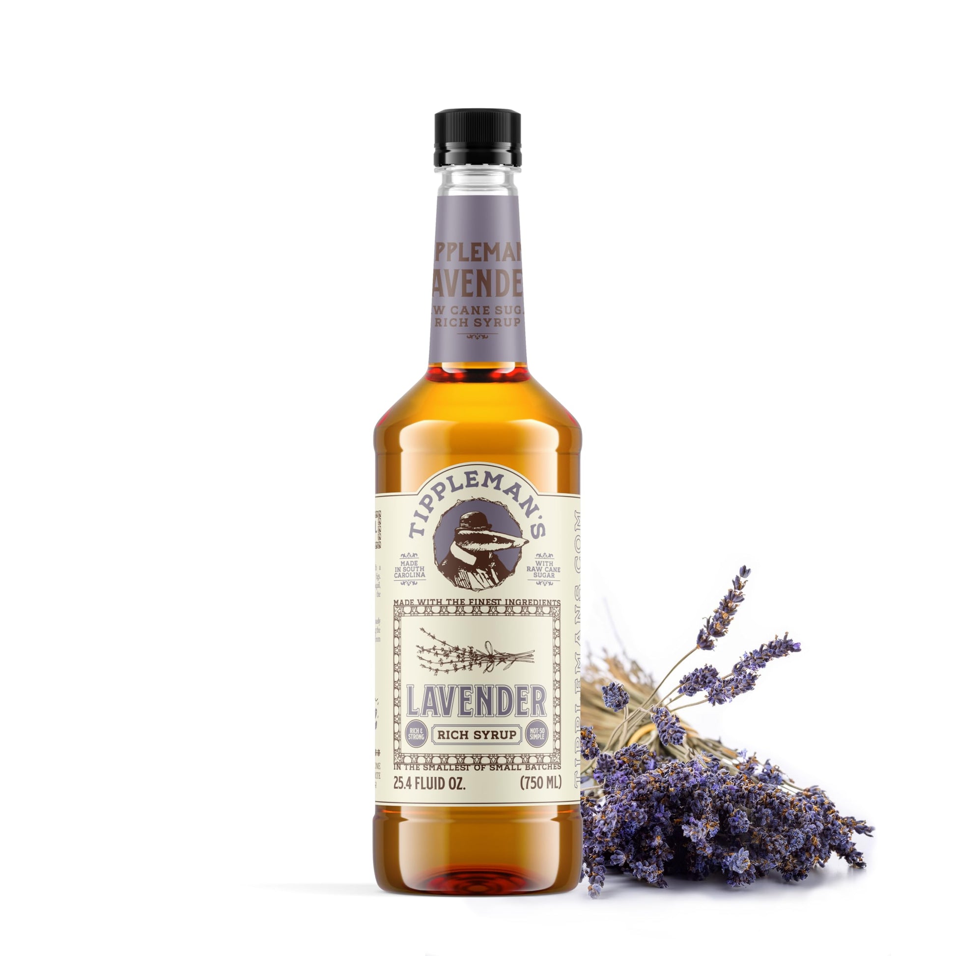 Tipplemans Lavender Coffee Syrup - 25.4 Fl Oz - For Hot or Iced Drinks, Lattes, Teas, and Baking