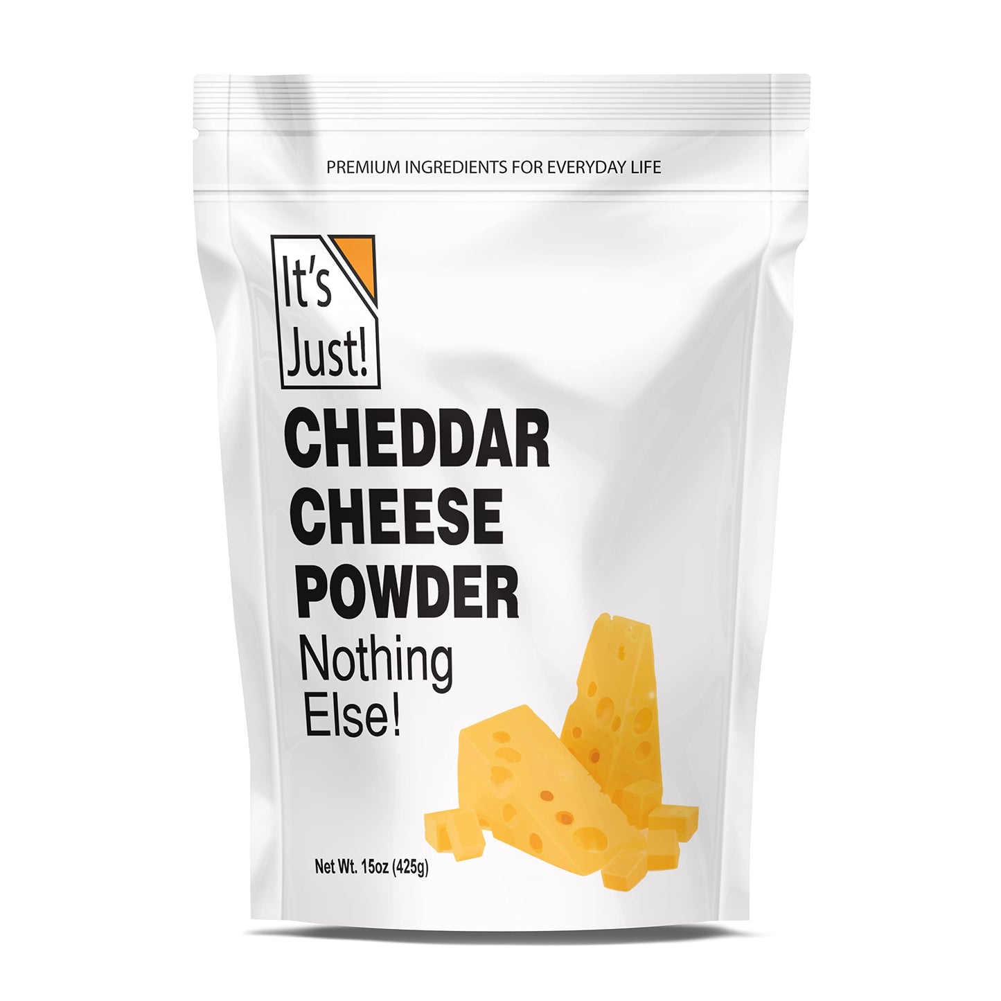 Its Just - Cheddar Cheese Powder Made From Real Cheese Made In Usa 15Oz