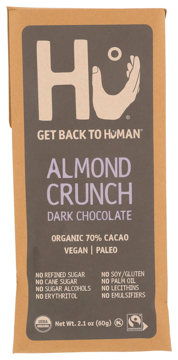 Hu Bar Choc Almond Crunch 2.1 OZ