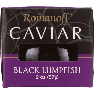 Romanoff Black Lumpfish caviar 2 ounce -- 12 per case12