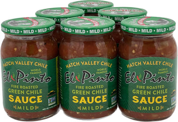 El Pinto Green Chile Sauce, Mild, 16 Ounce (Pack Of 6)