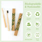 Daletu Bamboo Toothbrush, Biodegradable Toothbrushes Extra Soft Bristles, 20000 Soft Natural Bristle Toothbrush, Eco Friendly To