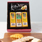 Wisconsin Cheese Company Wisconsin Cheddar & Pepper Jack Cheese Gift Box - 4 Piece Set - Perfect for Parties and Charcuterie Boards