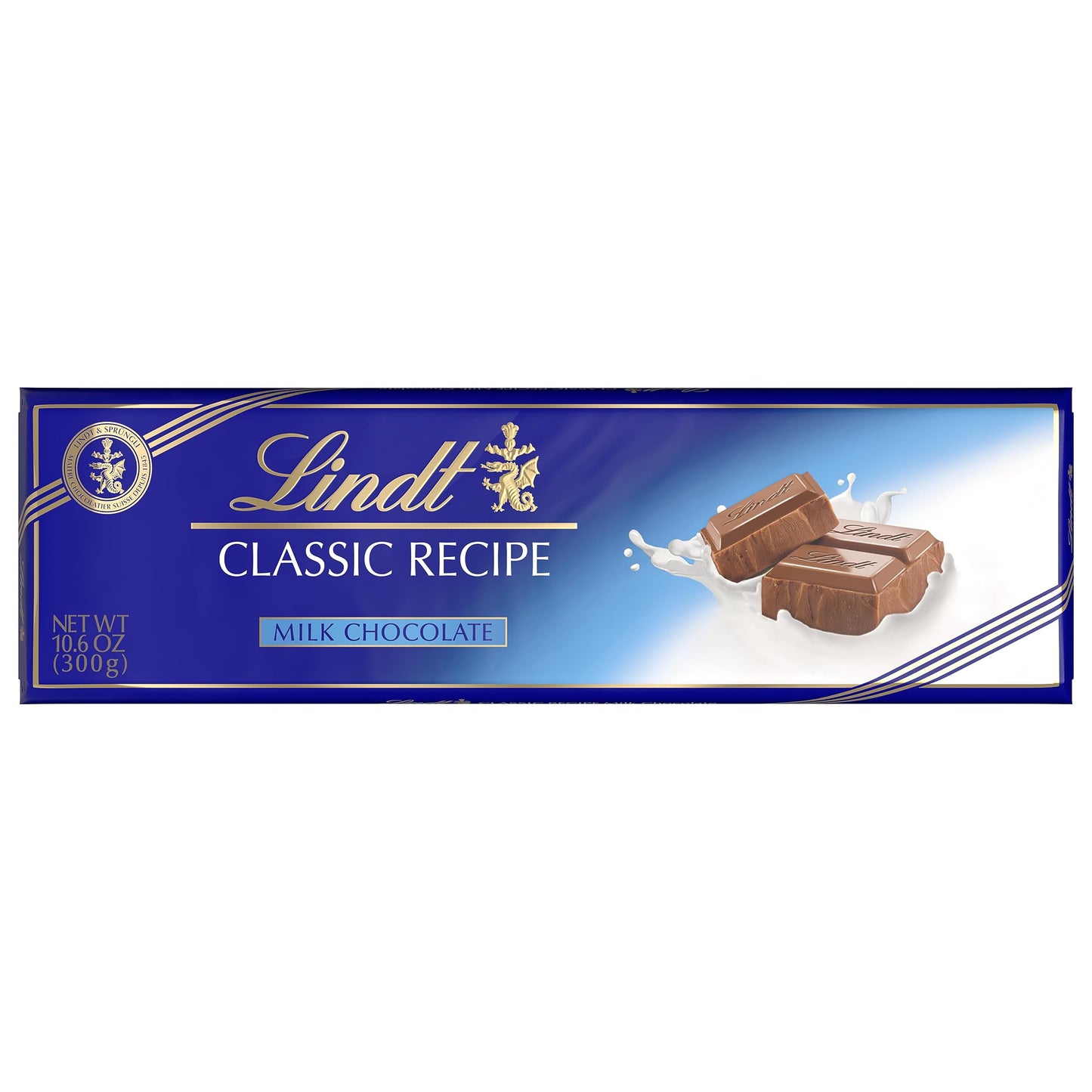 Lindt Swiss Premium Milk Chocolate, 10.6-Ounce Packages (Pack Of 4)