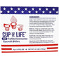 100 Prefilled Communion Cups With Premium Red Grape Juice And Wafers By Cup Of Life - Fresh, Convenient, And Ready To Serve