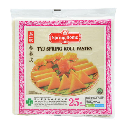 Spring Home, TYJ Spring Roll Pastry, 340 Grams(gm)
