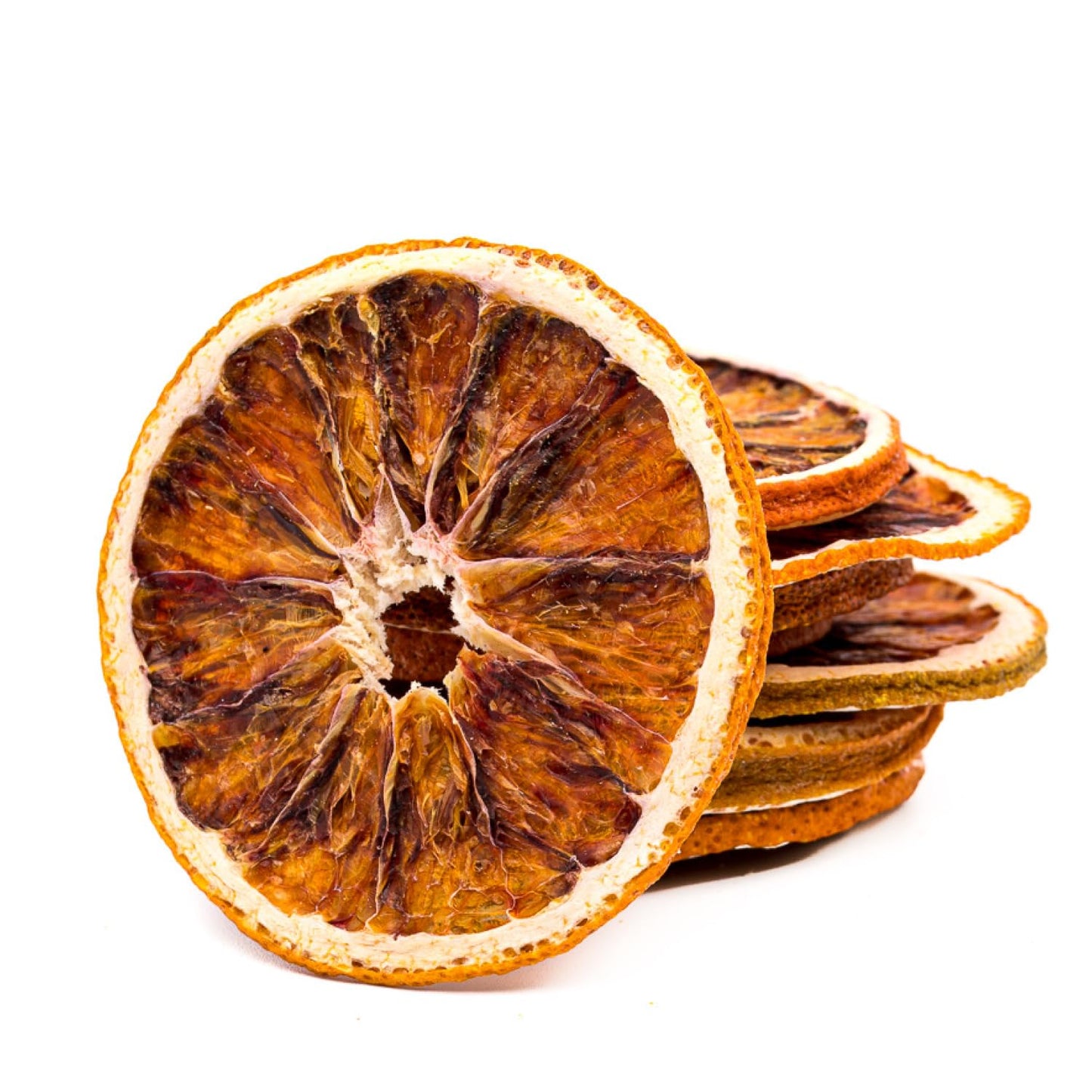 BlueHenry Dehydrated Blood Orange Wheels - Natural Fruit - 2.5 oz - 20+ Slices