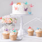 48 Pcs Edible Butterfly Cake Toppers Wafer Paper Butterfly Cupcake Toppers Edible Butterflies Decorations For Happy Birthday Wed