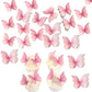 Yocity 48Pcs Edible Butterflies Cake Toppers Edible Butterfly Cupcake Toppers Wafer Paper Butterflies Edible Butterfly Cake Deco
