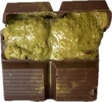 Dubai Chocolate 7 Oz - Premium Halal Arabic Sweets - Middle Eastern Halal - Rich Gift Chocolate For Ramadan, Eid, Holidays, And