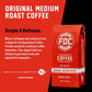 Fire Department Coffee - Gives Back To Firefighters - Original Medium Roast Ground Coffee - Balanced & Smooth - Roasted In The U