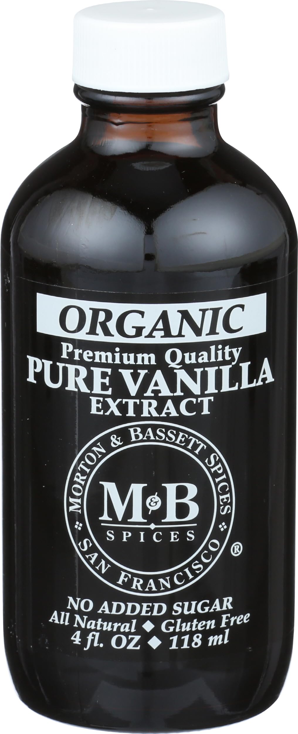  & Basset Pure Extract  Organic Vanilla  4 Ounce