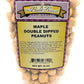 Maple Double Dipped Peanuts, (1 lb. Resealable Zip Lock Stand Up Bag)