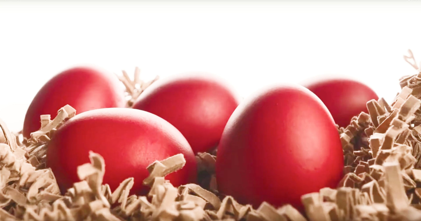 Generic Red Egg Dye Greek Orthodox Traditional Easter & Free Papoutsanis Olive Oil Soap Bar 125G Included