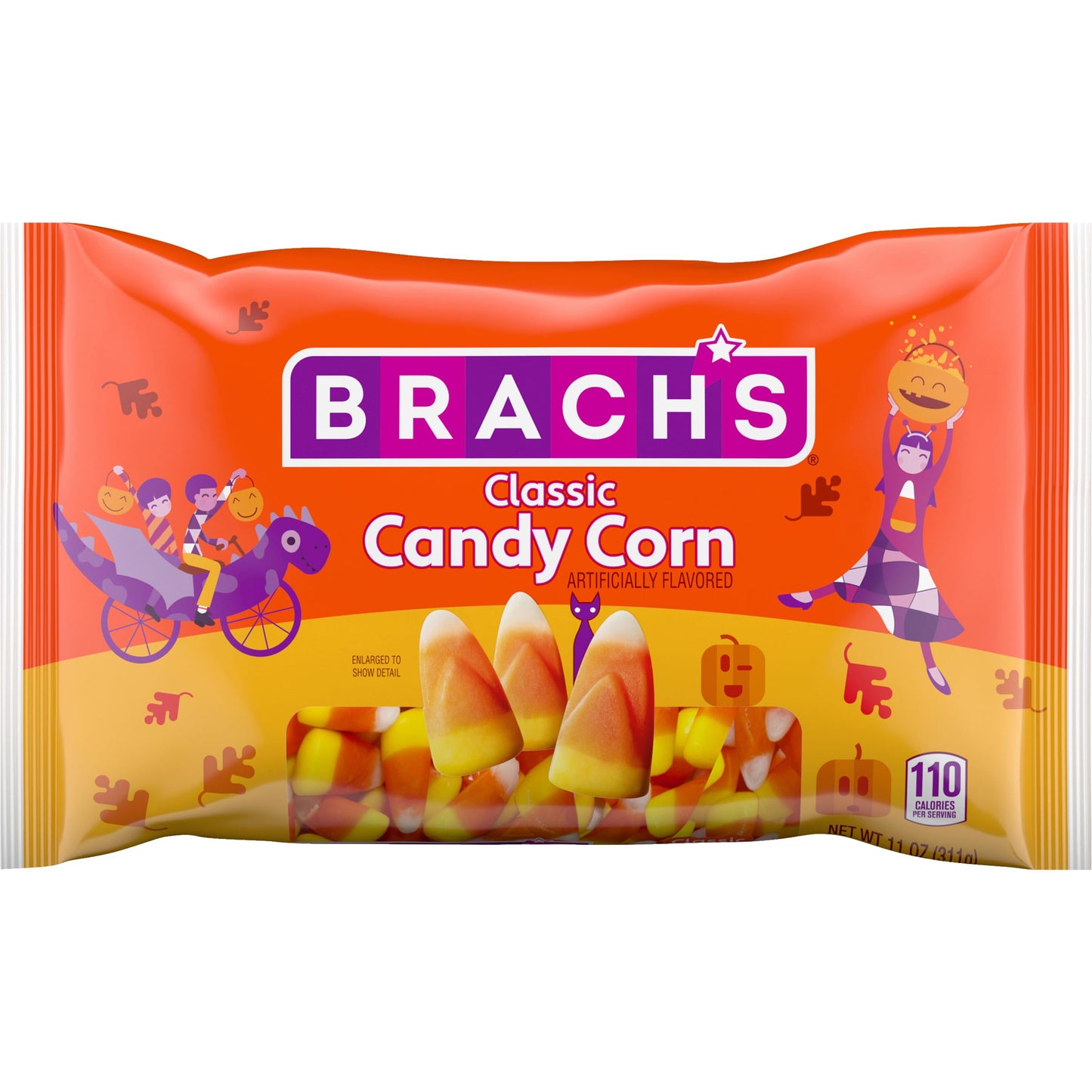 Brachs Classic Candy Corn, Classic Halloween Candy Corn, 11 oz Bag
