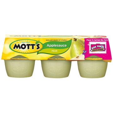 Mott'S Applesauce, Pear, 4 Oz