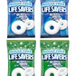 Lifesaver Mint Variety Pack of 4-2 of Each - Pep O Mint and Wint O Green - Individually Wrapped - Enjoy Anywhere and Anytime