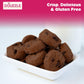 Douzzle Gluten Free Cookies, Bite Size Double Fudge Chocolate Chip (5 Oz - Pack Of 1) Non Gebrokts Kosher For Passover Food Snac