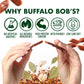 Buffalo Bobs Wild Game Meat Snacks (1oz Stick, 15 Pack) Exotic Variety Assortment Sampler, Gift for Men/Dad, Stocking Stuffer,