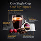 VINIA Blood Flow Energy Coffee Pods - DECAF Medium Roast, K Cup Compatible, Caffeine Free, 60 Count