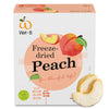 Wel-B Freeze Dried Fruit Snacks, Fresh Peaches Freeze Dried to a Healthy, Crispy Texture While Retaining Natural Flavor and Nutr