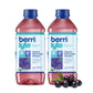 Berri Lyte Plant Based Organic Electrolyte Solution - Pediatric Rehydration Drink - Low Sugar Acai Berry Flavor, 1 L, 2 Ct