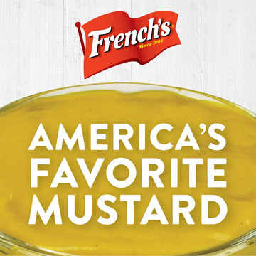 French'S Classic Yellow Mustard Dispensing Pouch With Fitment, 1.5 Gal - One 1.5 Gallon Pouch Of Classic Yellow Mustard For Pump